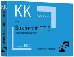 Abbildung von Krüger | Karteikarten Strafrecht BT 2 | 14. Auflage | 2022 | beck-shop.de