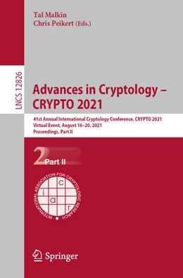 Abbildung von Malkin / Peikert | Advances in Cryptology - CRYPTO 2021 | 1. Auflage | 2021 | beck-shop.de