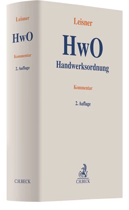 Abbildung von Leisner | Handwerksordnung: HwO | 2. Auflage | 2022 | beck-shop.de