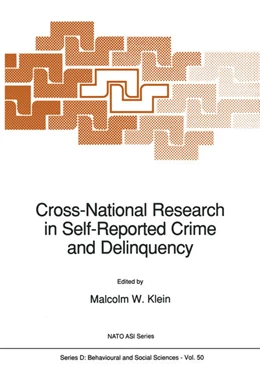 Abbildung von Klein | Cross-National Research in Self-Reported Crime and Delinquency | 1. Auflage | 2012 | beck-shop.de