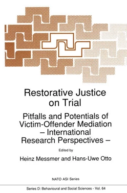 Abbildung von Messmer / Otto | Restorative Justice on Trial | 1. Auflage | 2013 | beck-shop.de