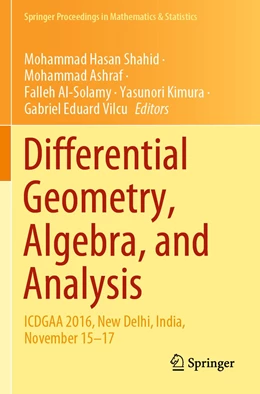 Abbildung von Shahid / Ashraf | Differential Geometry, Algebra, and Analysis | 1. Auflage | 2021 | 327 | beck-shop.de