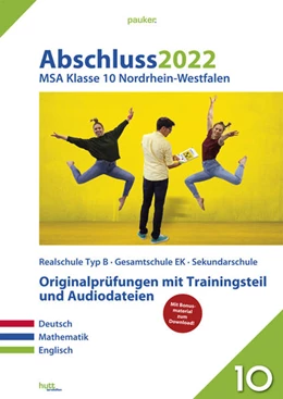 Abbildung von Abschluss 2022 - Mittlerer Schulabschluss Nordrhein-Westfalen | 1. Auflage | 2021 | beck-shop.de