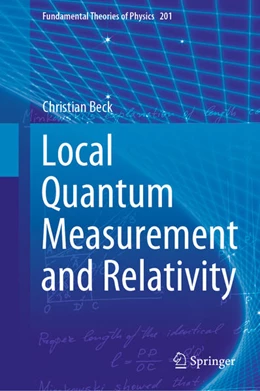 Abbildung von Beck | Local Quantum Measurement and Relativity | 1. Auflage | 2021 | beck-shop.de