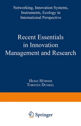 Abbildung von Dunkel / Hübner | Recent Essentials in Innovation Management and Research | 1. Auflage | 2019 | beck-shop.de