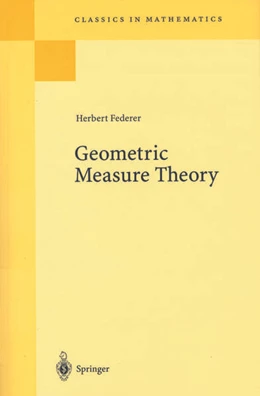 Abbildung von Federer | Geometric Measure Theory | 1. Auflage | 2014 | beck-shop.de