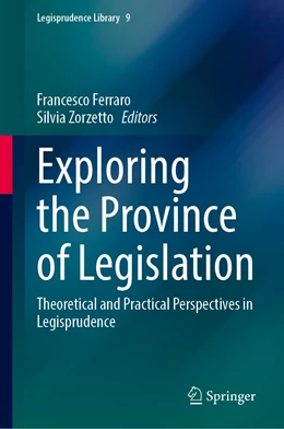 Abbildung von Ferraro / Zorzetto | Exploring the Province of Legislation | 1. Auflage | 2022 | 9 | beck-shop.de
