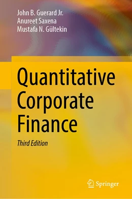 Abbildung von Guerard Jr. / Saxena | Quantitative Corporate Finance | 3. Auflage | 2022 | beck-shop.de