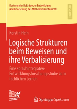 Abbildung von Hein | Logische Strukturen beim Beweisen und ihre Verbalisierung | 1. Auflage | 2021 | beck-shop.de