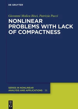 Abbildung von Molica Bisci / Pucci | Nonlinear Problems with Lack of Compactness | 1. Auflage | 2021 | beck-shop.de