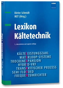 Abbildung von Schmidt | Lexikon Kältetechnik | 5. Auflage | 2021 | beck-shop.de