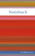 Cover:, Notizbuch C.H.Beck textura