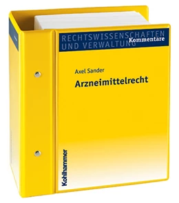 Abbildung von Sander | Arzneimittelrecht | 1. Auflage | 2020 | beck-shop.de