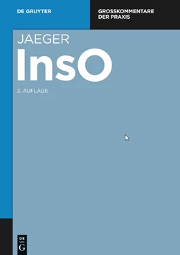 Abbildung von Jaeger | Insolvenzordnung: InsO | 2. Auflage | 2027 | beck-shop.de