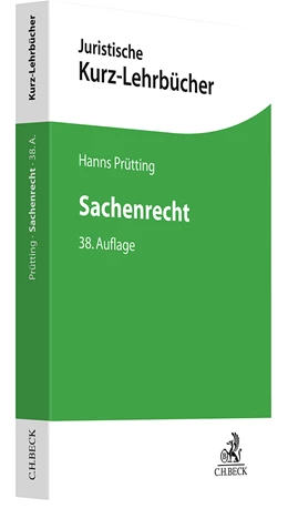 Abbildung von Prütting | Sachenrecht | 38. Auflage | 2024 | beck-shop.de