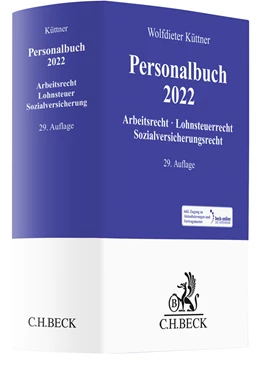 Abbildung von Küttner | Personalbuch 2022 | 29. Auflage | 2022 | beck-shop.de