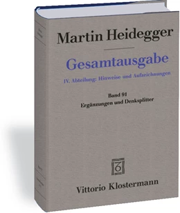 Abbildung von Heidegger / Michalski | Ergänzungen und Denksplitter | 1. Auflage | 2022 | beck-shop.de