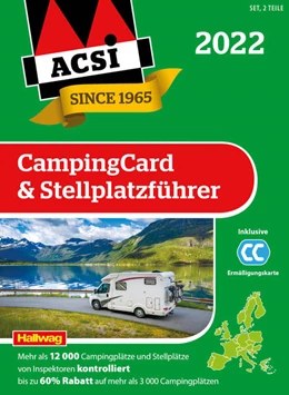 Abbildung von ACSI CampingCard & Stellplatzführer 2022 | 5. Auflage | 2021 | beck-shop.de