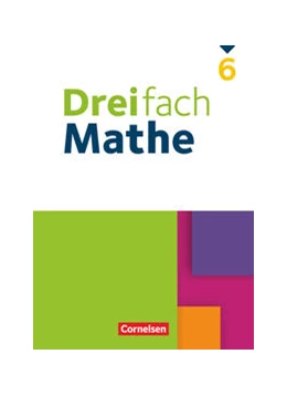 Abbildung von Dreifach Mathe 6. Schuljahr - Schülerbuch | 1. Auflage | 2022 | beck-shop.de