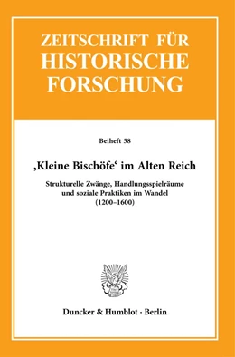 Abbildung von Auge / Bihrer | >Kleine Bischöfe< im Alten Reich. | 1. Auflage | 2021 | beck-shop.de