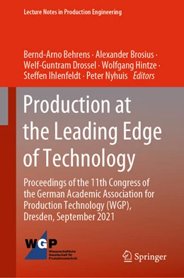 Abbildung von Behrens / Brosius | Production at the Leading Edge of Technology | 1. Auflage | 2021 | beck-shop.de