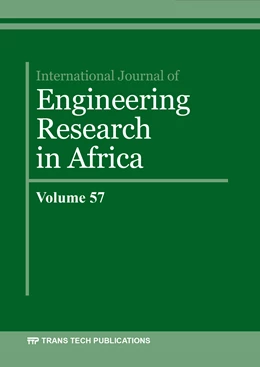 Abbildung von Ibhadode | International Journal of Engineering Research in Africa Vol. 57 | 1. Auflage | 2021 | beck-shop.de
