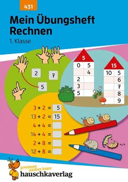 Abbildung von Harder | Mein Übungsheft Rechnen 1. Klasse, A5-Heft | 1. Auflage | 2021 | beck-shop.de