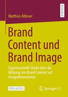 Abbildung von Albisser | Brand Content und Brand Image | 1. Auflage | 2021 | beck-shop.de