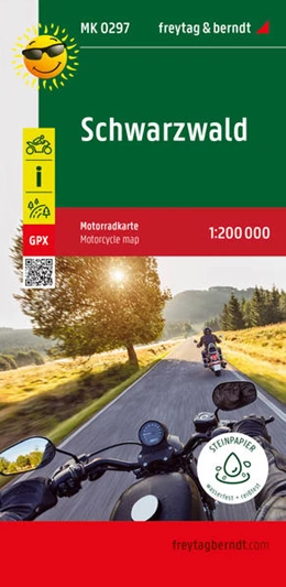 Abbildung von Schwarzwald, Motorradkarte 1:200.000 | 1. Auflage | 2022 | beck-shop.de