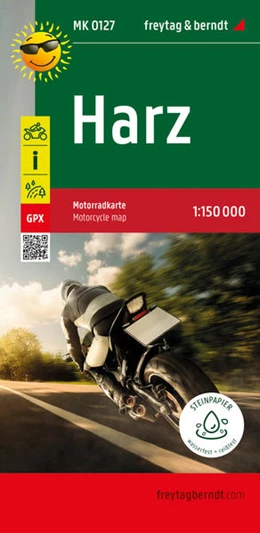 Abbildung von Freytag & Berndt | Harz, Motorradkarte 1:150.000, freytag & berndt | 1. Auflage | 2023 | beck-shop.de