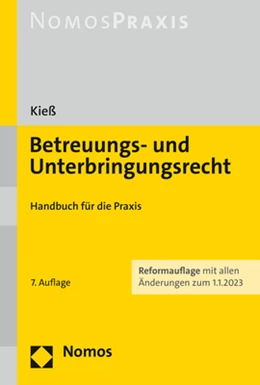 Abbildung von Kieß | Betreuungs- und Unterbringungsrecht | 7. Auflage | 2022 | beck-shop.de