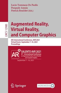 Abbildung von De Paolis / Arpaia | Augmented Reality, Virtual Reality, and Computer Graphics | 1. Auflage | 2021 | beck-shop.de