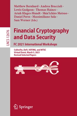 Abbildung von Bernhard / Bracciali | Financial Cryptography and Data Security. FC 2021 International Workshops | 1. Auflage | 2021 | beck-shop.de