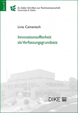 Abbildung von Camenisch | Innovationsoffenheit als Verfassungsgrundsatz | | 2021 | Band 49 | beck-shop.de