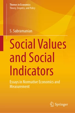 Abbildung von Subramanian | Social Values and Social Indicators | 1. Auflage | 2021 | beck-shop.de