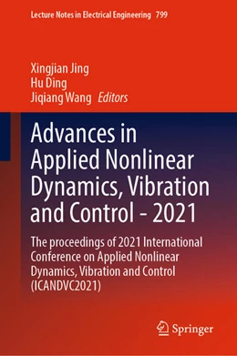 Abbildung von Jing / Ding | Advances in Applied Nonlinear Dynamics, Vibration and Control -2021 | 1. Auflage | 2021 | beck-shop.de