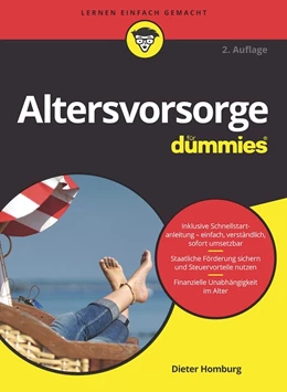 Abbildung von Homburg | Altersvorsorge für Dummies | 2. Auflage | 2021 | beck-shop.de
