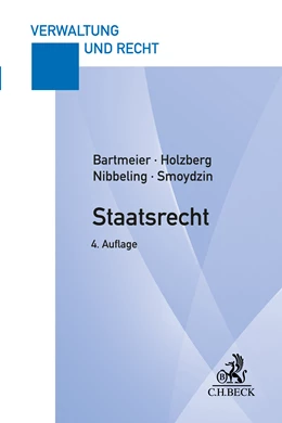 Abbildung von Bartmeier / Holzberg | Staatsrecht | 4. Auflage | 2022 | beck-shop.de