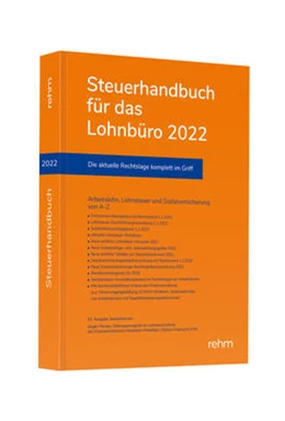 Abbildung von Plenker | Steuerhandbuch für das Lohnbüro 2022 | 1. Auflage | 2022 | beck-shop.de