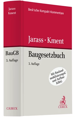 Abbildung von Jarass / Kment | Baugesetzbuch: BauGB | 3. Auflage | 2022 | beck-shop.de