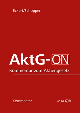 Abbildung von Eckert / Schopper | AktG-ON | 1. Auflage | 2021 | beck-shop.de
