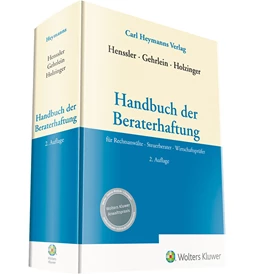 Abbildung von Henssler / Gehrlein | Handbuch der Beraterhaftung | 2. Auflage | 2023 | beck-shop.de