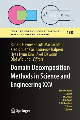 Abbildung von Haynes / MacLachlan | Domain Decomposition Methods in Science and Engineering XXV | 1. Auflage | 2021 | 138 | beck-shop.de