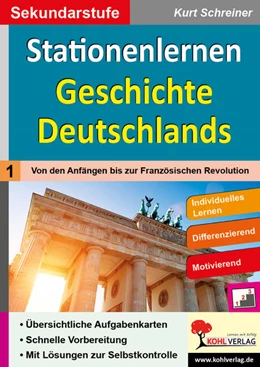 Abbildung von Schreiner | Stationenlernen Geschichte Deutschlands | 1. Auflage | 2021 | beck-shop.de