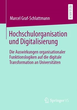 Abbildung von Graf-Schlattmann | Hochschulorganisation und Digitalisierung | 1. Auflage | 2021 | beck-shop.de