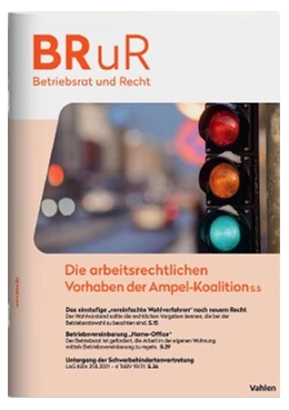 Abbildung von BRuR • Betriebsrat und Recht | 1. Auflage | 2024 | beck-shop.de