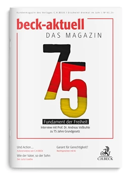 Abbildung von beck-aktuell - DAS MAGAZIN | | 2024 | beck-shop.de