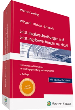 Abbildung von Wingsch / Richter | Leistungsbeschreibungen und Leistungsbewertungen zur HOAI | 5. Auflage | 2023 | beck-shop.de