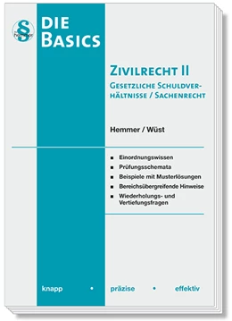 Abbildung von Hemmer / Wüst | Basics Zivilrecht II | 10. Auflage | 2021 | beck-shop.de