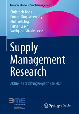 Abbildung von Bode / Bogaschewsky | Supply Management Research | 1. Auflage | 2021 | beck-shop.de